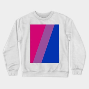 Proud Bisexual Pride Flag (Proud LGBTQ+ Community Pride Flag) v2 Crewneck Sweatshirt